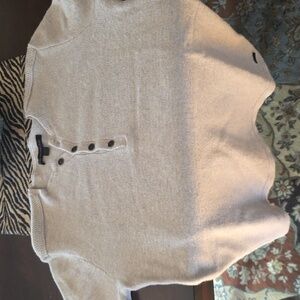 John Varvatos Charcoal Crewneck Sweater